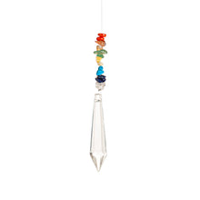 Load image into Gallery viewer, Suncatcher, Crystal with Colored Stones, 2 Asst