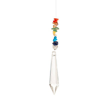 Load image into Gallery viewer, Suncatcher, Crystal with Colored Stones, 2 Asst