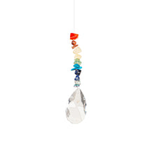 Load image into Gallery viewer, Suncatcher, Crystal with Colored Stones, 2 Asst