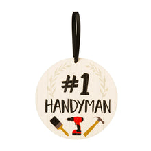 Load image into Gallery viewer, Wall Decor, Wood Best Dad Medal 4 Asst