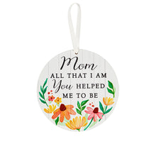Load image into Gallery viewer, Wall Decor, Wood Hanging Medal Best Mom, 4 Asst