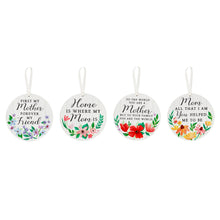 Load image into Gallery viewer, Wall Decor, Wood Hanging Medal Best Mom, 4 Asst