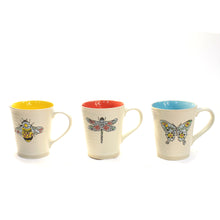 Load image into Gallery viewer, Mug, Goldminc Insects 18oz 3 Asst