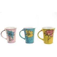 Load image into Gallery viewer, Mug, Floral 17oz 3 Asst