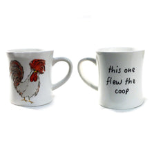 Load image into Gallery viewer, Chicken Saying Stoneware Mug, 2 Asst