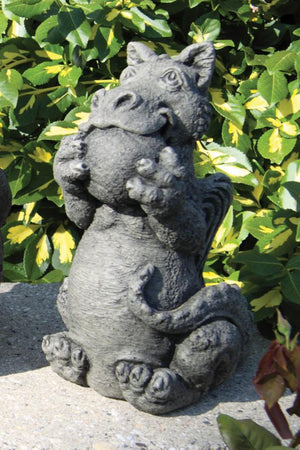 Lil Dragon - Playing Ball Statue, 10.5in