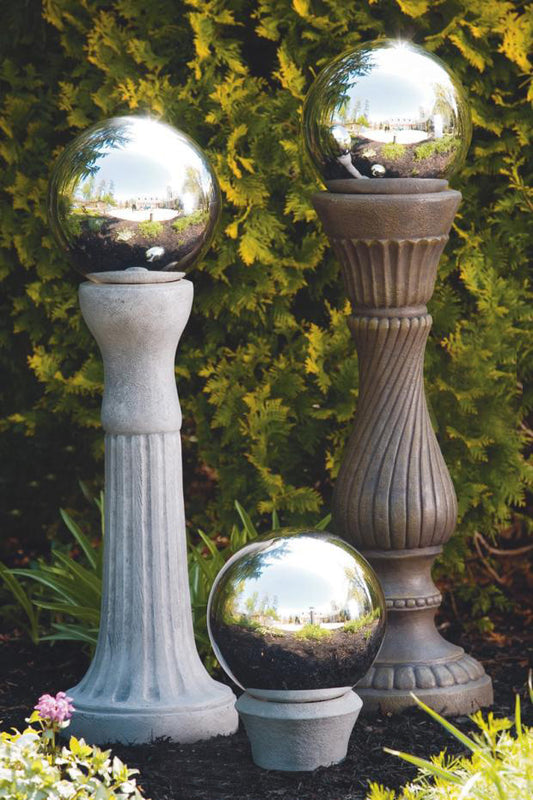 Swirled Globe Holder, 30in