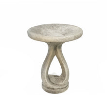 Load image into Gallery viewer, Petite Ribbon Bird Bath, One Piece