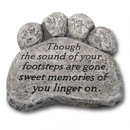 Pawprint Stone, Though Your Footsteps are Gone