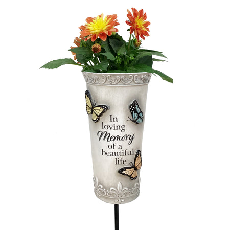 Vase Stake, In Loving Memory of a Beautiful Life
