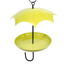 Load image into Gallery viewer, Metal Bird Feeder, Umbrella 3 Asst
