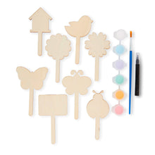 Load image into Gallery viewer, Plant Pick Paint DIY Kit, 18 Piece