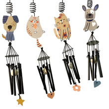 Load image into Gallery viewer, Pet Metal Windchimes, 4 Asst