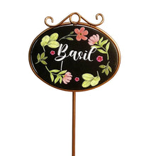 Load image into Gallery viewer, Metal Herb Plant Pick 6 Asst