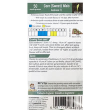 Load image into Gallery viewer, Sweet Corn - Ovation F1, Mr Fothergill's