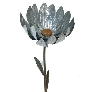 Metal Flower Garden Stake, 2 Assorted