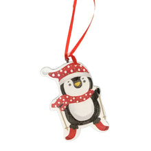 Load image into Gallery viewer, Wood Christmas Character Ornaments, 4in, 8 Asst