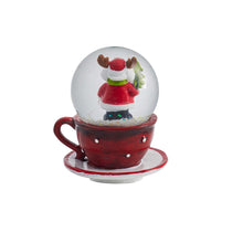 Load image into Gallery viewer, Xmas Character Mini Snow Globe in Mug, 3 Asst