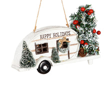 Load image into Gallery viewer, Christmas Camper Hanging Wall Decor, 2 Asst