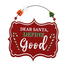 Load image into Gallery viewer, Wood Christmas Sign, 6 Asst