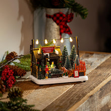 Load image into Gallery viewer, LED Christmas Tree Farm Table Decor, 5.5in
