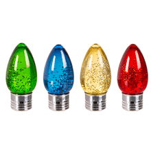 Load image into Gallery viewer, LED Xmas Light Lantern, 4 Asst