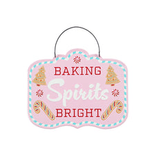 Load image into Gallery viewer, Metal Gingerbread Sign, 4 Asst