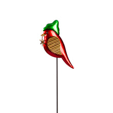 Load image into Gallery viewer, Metal Christmas Bird Stake, 4 Asst