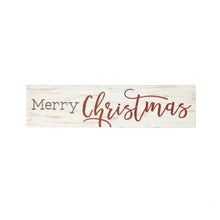 Load image into Gallery viewer, Wood Christmas Sign Decor