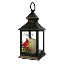 Load image into Gallery viewer, Christmas Cardinal Metal Lanterns, 4 Asst