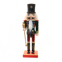 Load image into Gallery viewer, Nutcracker with Gold Trim, 10in, 4 Asst