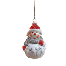 Load image into Gallery viewer, Christmas Figurine Ornament, 2 Asst