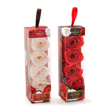 Load image into Gallery viewer, Scented Rose Petal Soaps, S/4, 2 Asst