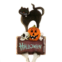 Load image into Gallery viewer, Skeleton Halloween Sign Stake