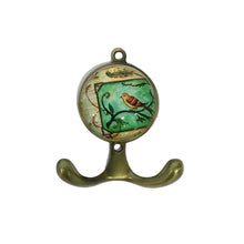 Load image into Gallery viewer, Tranquillo Double Wall Hook, Yellow Bird