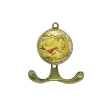 Load image into Gallery viewer, Tranquillo Double Wall Hook, Red Bird