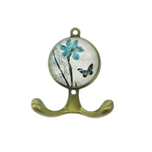 Load image into Gallery viewer, Tranquillo Double Wall Hook, Butterfly