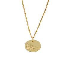 Load image into Gallery viewer, Birth Month Flower Necklace, 12 Asst