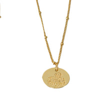 Load image into Gallery viewer, Birth Month Flower Necklace, 12 Asst