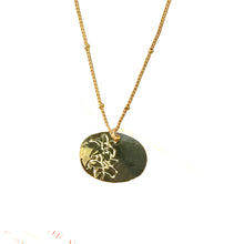 Load image into Gallery viewer, Birth Month Flower Necklace, 12 Asst