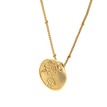 Load image into Gallery viewer, Birth Month Flower Necklace, 12 Asst