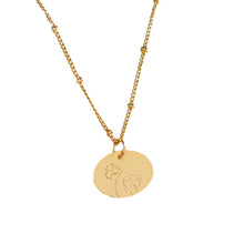 Load image into Gallery viewer, Birth Month Flower Necklace, 12 Asst
