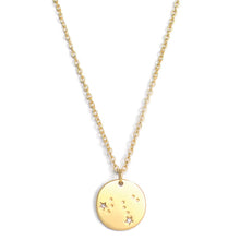 Load image into Gallery viewer, Zodiac Constellation Necklace, 12 Asst