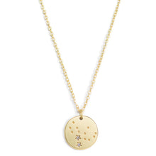 Load image into Gallery viewer, Zodiac Constellation Necklace, 12 Asst