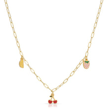 Load image into Gallery viewer, Enamel Treasure Necklace, 6 Asst