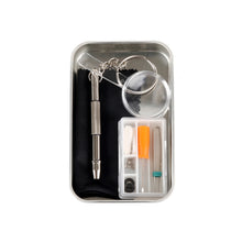 Load image into Gallery viewer, Glasses Repair Kit in Metal Tin
