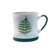 Load image into Gallery viewer, White Ceramic Mug with Plant, 4 Asst, Rslee