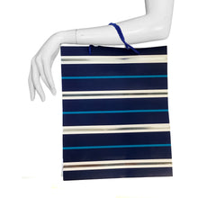 Load image into Gallery viewer, Striped Gift Bag, 13x10in, 4 Asst