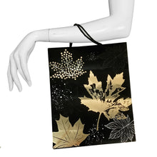 Load image into Gallery viewer, Leaves Gift Bag, 13x10in, 3 Asst