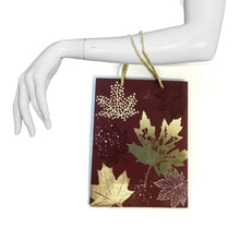 Load image into Gallery viewer, Leaves Gift Bag, Small, 4 Asst